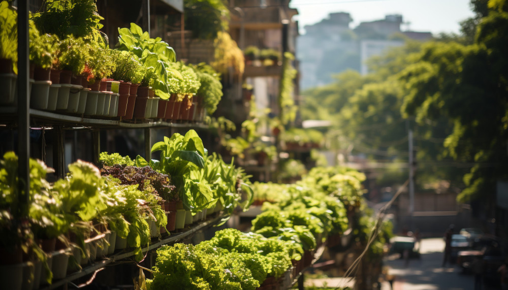 Cultivos urbanos, el pulmón verde de la ciudad